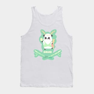 Druid Kawaii Panda Tank Top